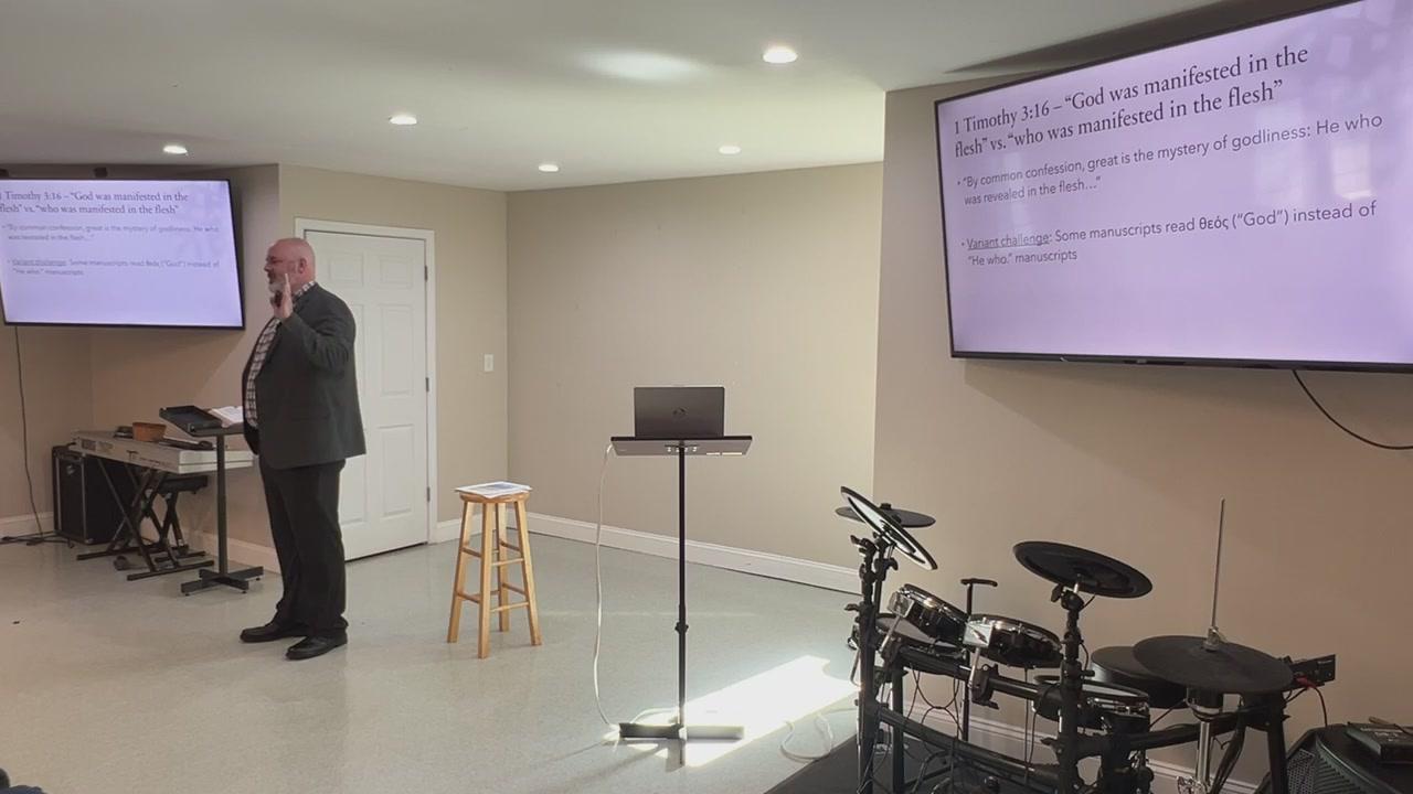 Bible Fast Forward Lesson 1 – Charleston Bible Church